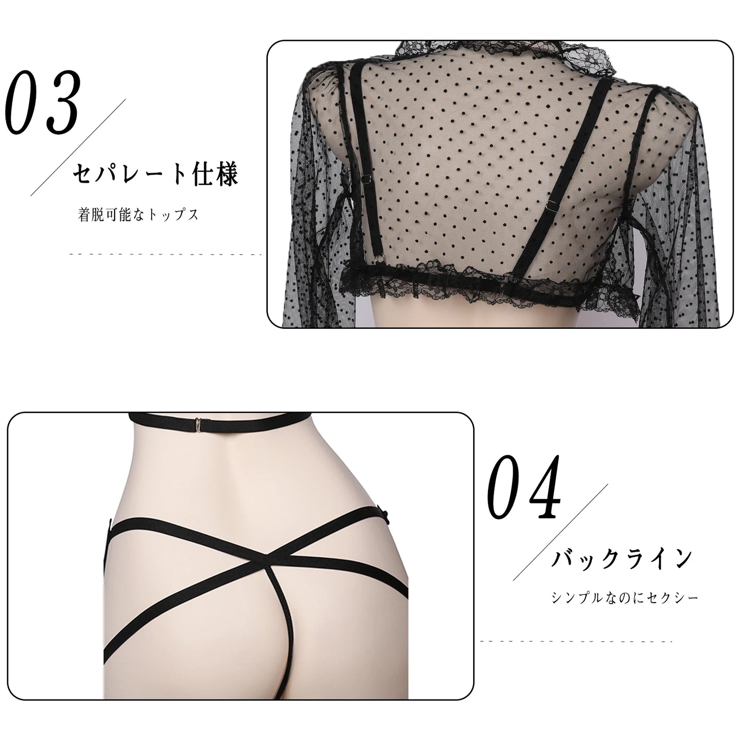 SENMHS Sexy Lingerie Black Bra Underwear Set Women Mesh Through Cover-up Nightclub Bar Pole Dance Suit Gogo Dancer Outfit