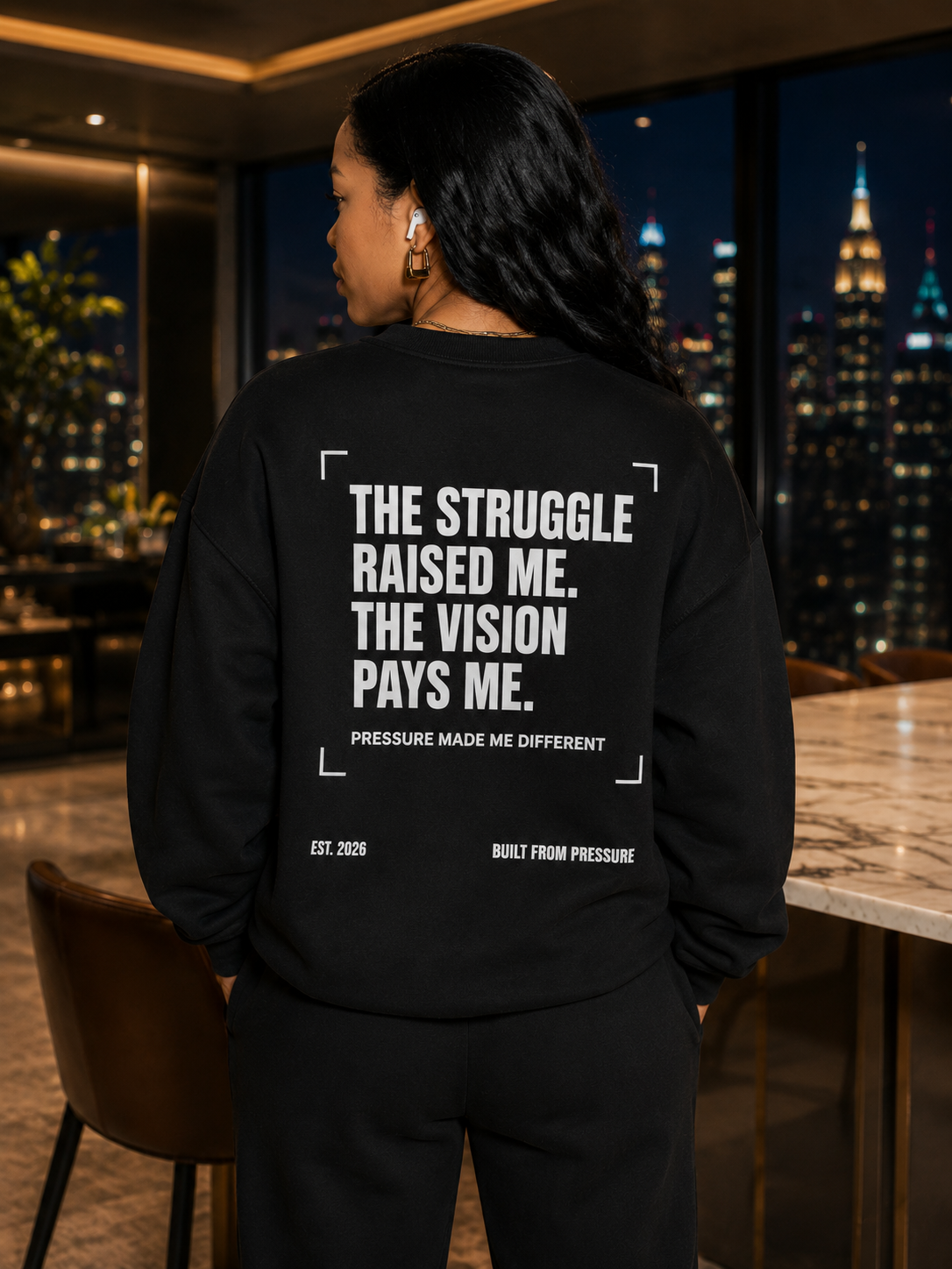 The Pressure Collection - Heavyweight Crewneck