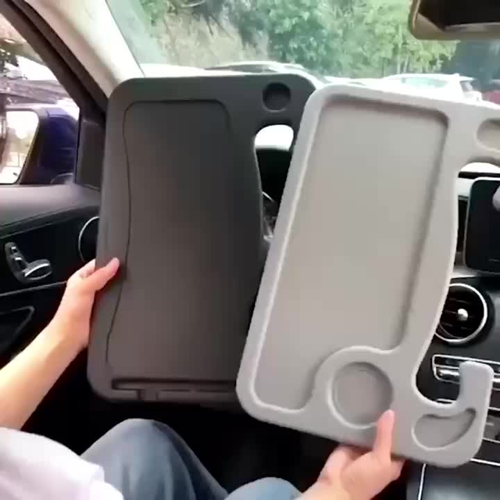Premium Multifunction Car Steering Wheel Tray - Versatile Portable Table for Eating, Working & Storing - Perfect Workstation on Wheels, Fits Most Cars