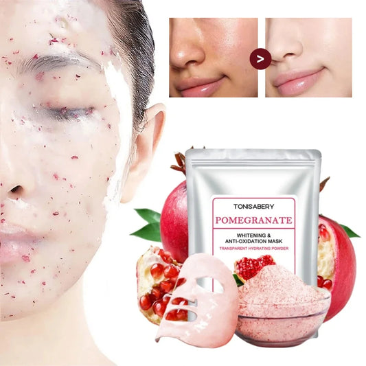 20g Hyaluronic Acid Rose Aloe Chamomile Powder Facial Masks Wrinkles Removal Anti-Aging Lighten Tone Nourishing Beauty Skincare