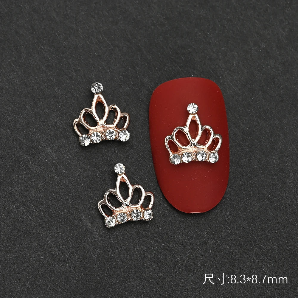 10Pcs Ballet Dance Shoes 3D Nail Charms 8mm Pink Metal Dance Shoes Ribbon Nail Art DIY Kawaii Ballet Bows Manicure Supplies &*&