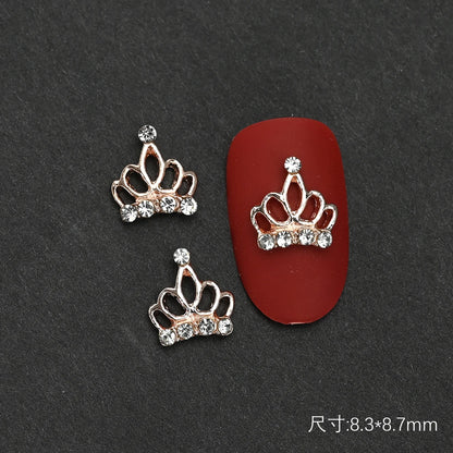 10Pcs Ballet Dance Shoes 3D Nail Charms 8mm Pink Metal Dance Shoes Ribbon Nail Art DIY Kawaii Ballet Bows Manicure Supplies &*&