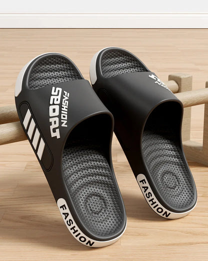Summer Fashion Slippers For Men Sport Outdoor Sandals Bathroom Non-skid Indoor And Home Sandals For Women Couple Lovers Shoes