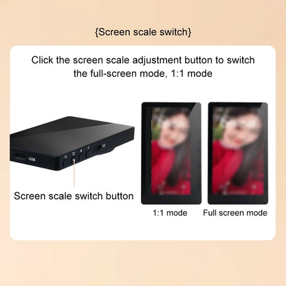 Smartphone Wireless Magnetic Monitor Screen For Smartphone Magsafe Vlog Live Stream Video Recording for iPhone Android phone