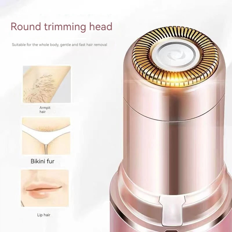 Beauty Instrument Electric Portable Shaver Lipstick Epilator Shaving Multifunctional Hair Removal Device