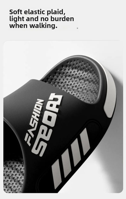Summer Fashion Slippers For Men Sport Outdoor Sandals Bathroom Non-skid Indoor And Home Sandals For Women Couple Lovers Shoes