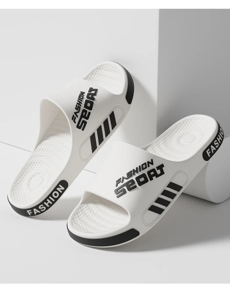 Summer Fashion Slippers For Men Sport Outdoor Sandals Bathroom Non-skid Indoor And Home Sandals For Women Couple Lovers Shoes