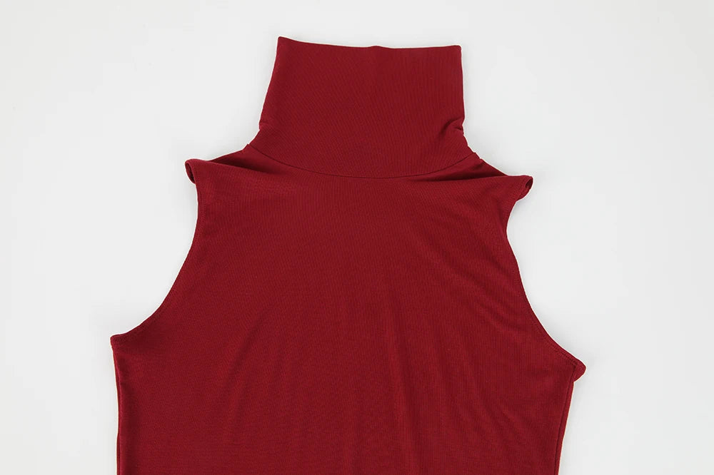 Sleeveless High Neck Bodysuit New Women's Sexy Skinny Jumpsuit Butt Lifter Smooth Body Shaper Belly Corset Female Clothing