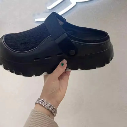 Comfortable Men Pool Sandals Summer Outdoor Beach Shoes Men Slip on Garden Clogs Casual Water Shower Slippers Unisex Zapatos