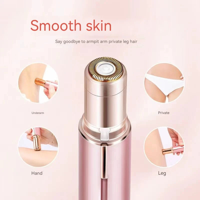 Beauty Instrument Electric Portable Shaver Lipstick Epilator Shaving Multifunctional Hair Removal Device