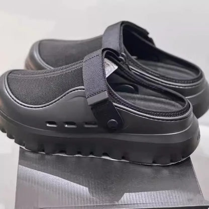 Comfortable Men Pool Sandals Summer Outdoor Beach Shoes Men Slip on Garden Clogs Casual Water Shower Slippers Unisex Zapatos