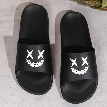 Men's Casual Slippers, Soft Soles, Comfortable Slip-Ons, Thick Soles, Wear-Resistant, Waterof, Non-Slip, Versatile Sandals
