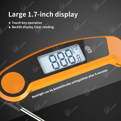Digital kitchen thermometer, for meat, water, milk, food cooking, BBQ probe, electronic oven, kitchen tools
