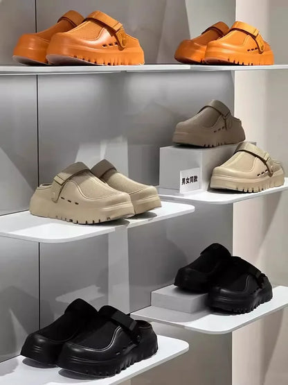 Comfortable Men Pool Sandals Summer Outdoor Beach Shoes Men Slip on Garden Clogs Casual Water Shower Slippers Unisex Zapatos