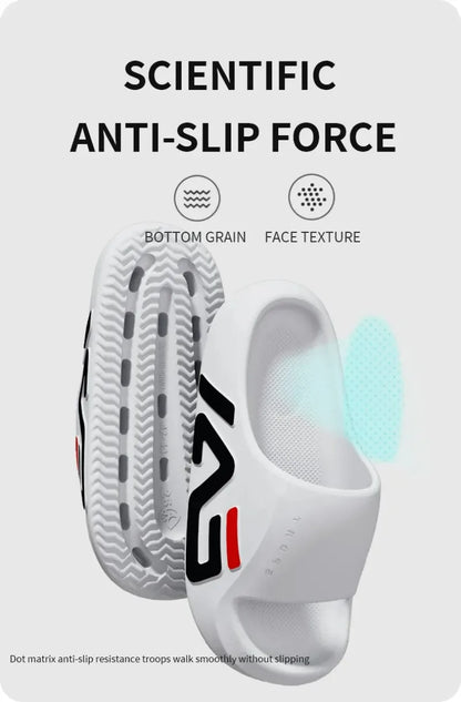 Extra-thick Sole Men Soft Air Cushion Casual Slippers EVA Sandals Fashion Flip Flops Outdoor Summer Seaside Beach Shoes