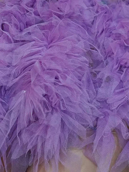 Sparkly Rhinestones Sequins Tube Tutu Mesh Dresses for Women Sexy Birthday Party Prom Evening Dress Photo Shoot Wear