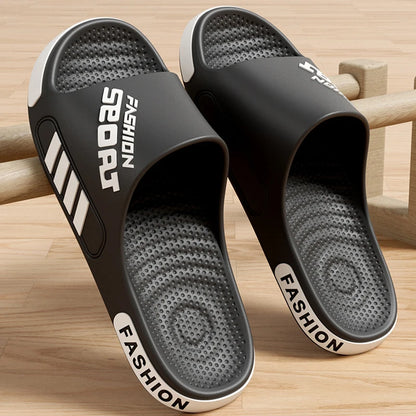 Summer Fashion Slippers For Men Sport Outdoor Sandals Bathroom Non-skid Indoor And Home Sandals For Women Couple Lovers Shoes